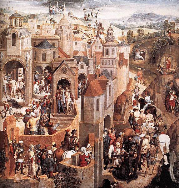 Hans Memling Scenes from the Passion of Christ Sweden oil painting art
